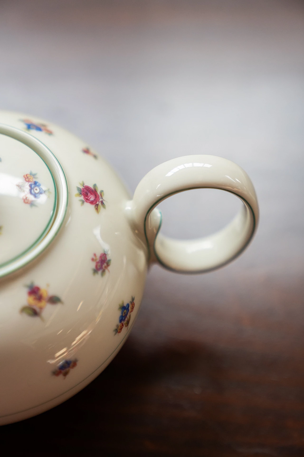 Servizio da tè e caffè in ceramica Bohemia Royal Ivory, anni '30 6