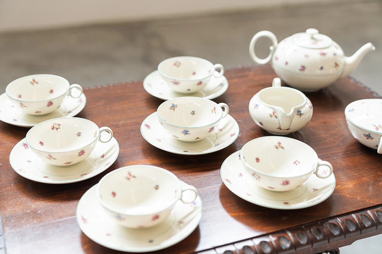 Bohemia Royal Ivory ceramic tea and coffee service, 1930s 14