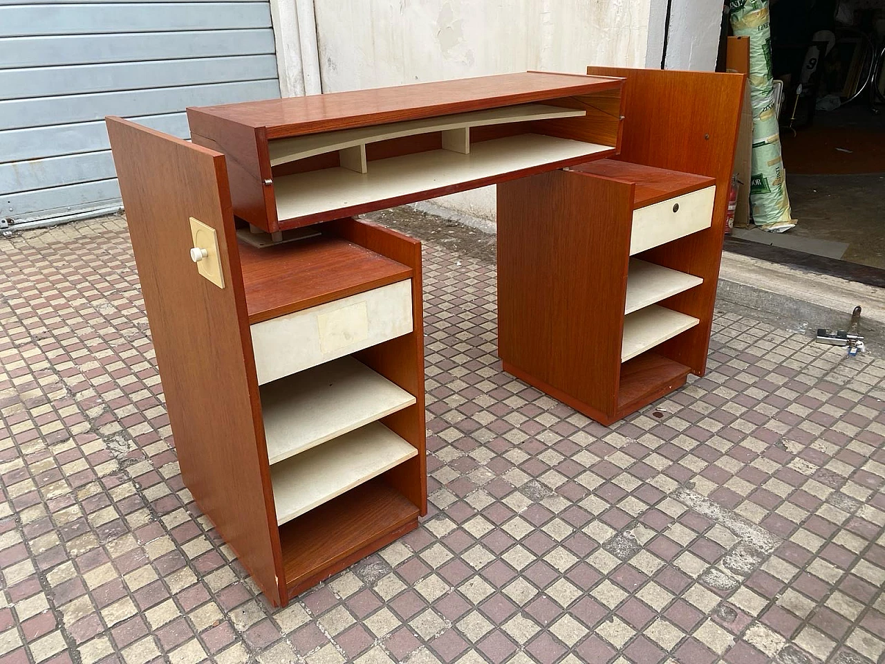 Desk by Carlo De Carli for Fiarm, 1960s 3
