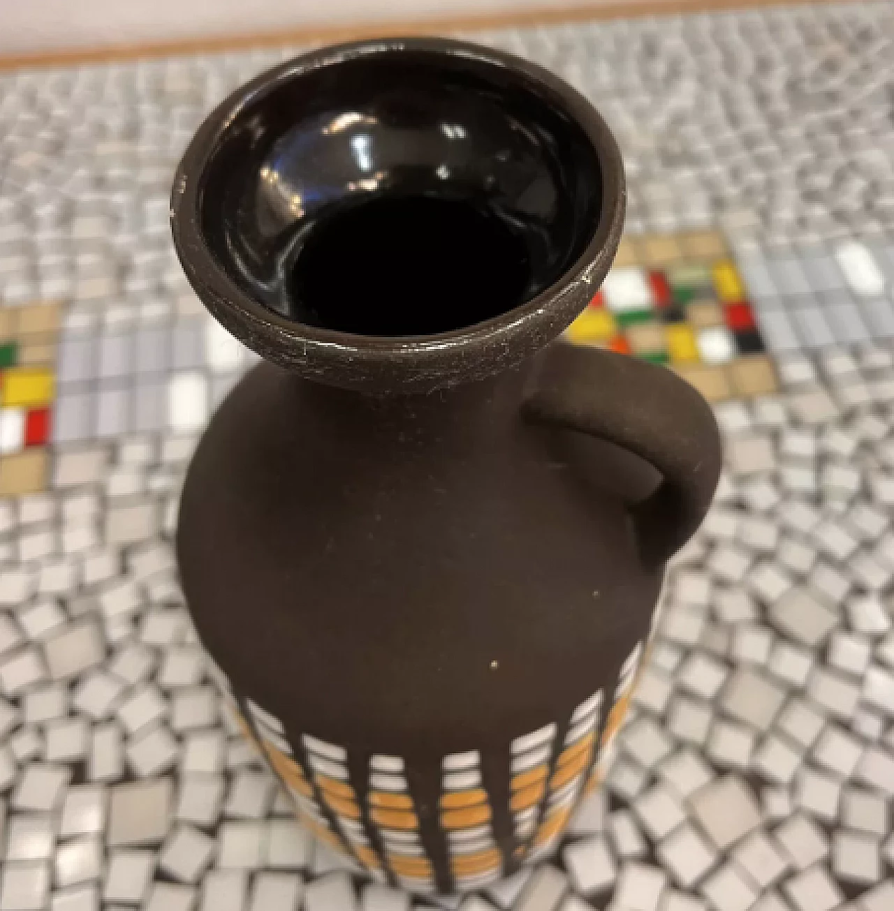 Ceramic vase 1302 by Strehla Keramik, 1970s 7