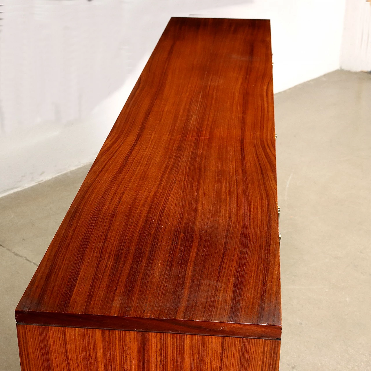 Sideboard in exotic wood veneers, 1960s 3