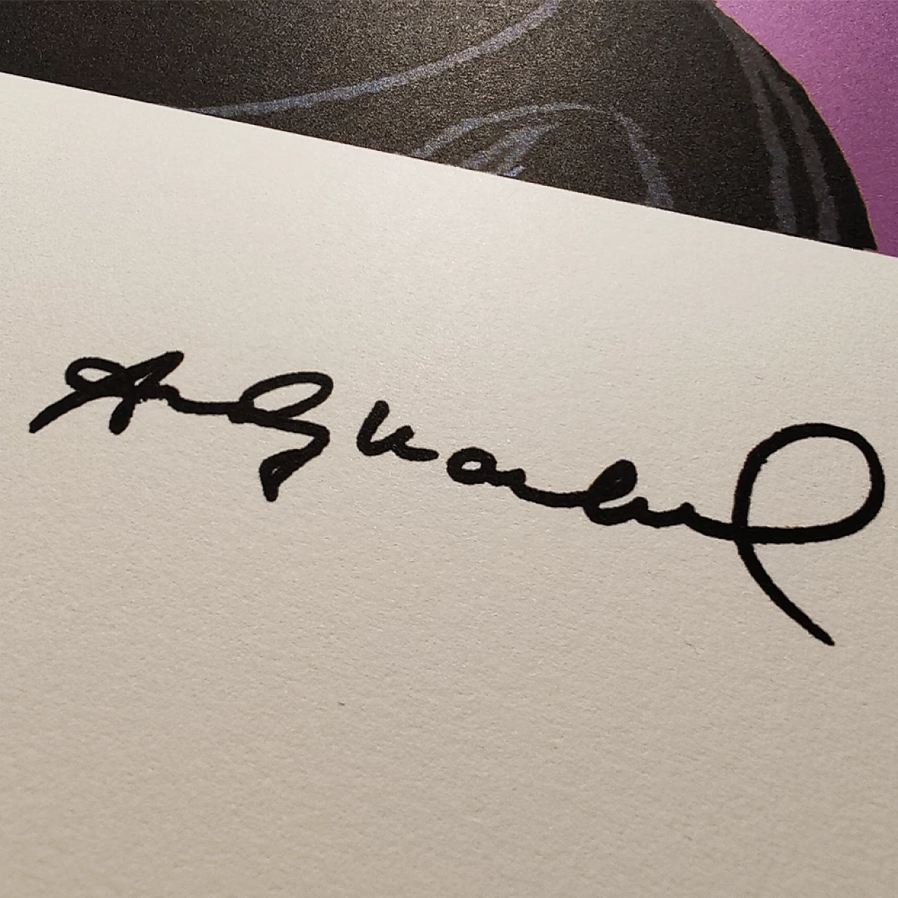 Andy Warhol, Mickey Mouse - Purple edition, litografia, anni '80 3