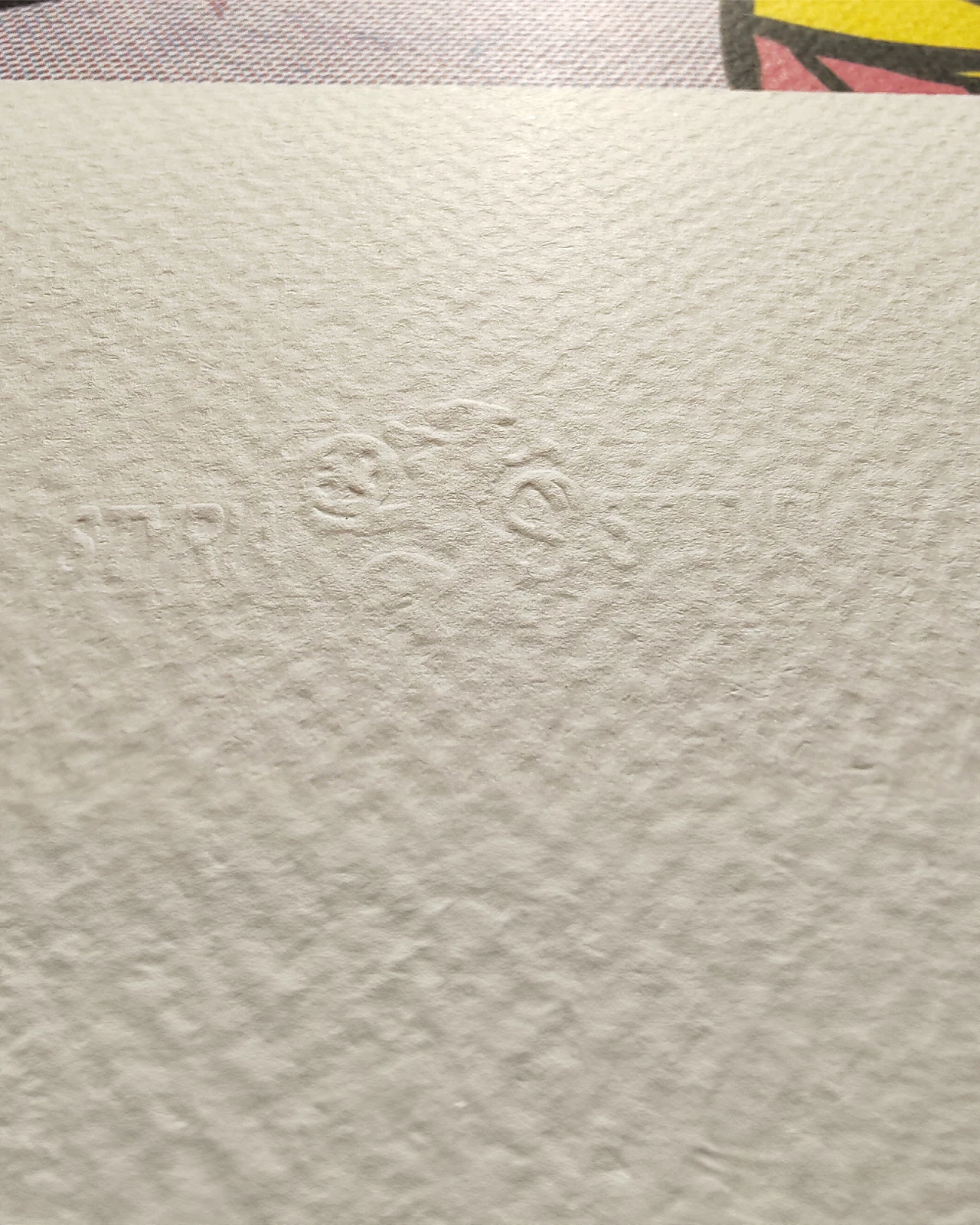 Roy Lichtenstein, bacio, litografia, anni '80 6