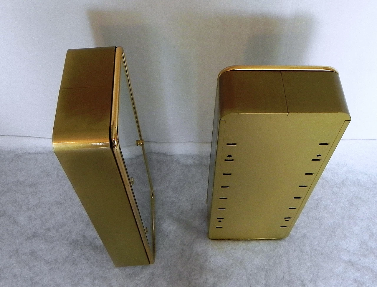 Pair of storage mirrors by Jean Pierre Design, 1970s 8