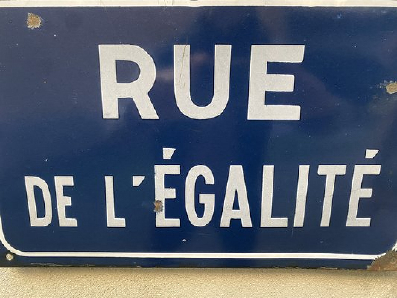 Insegna smaltata francese, anni '50 3