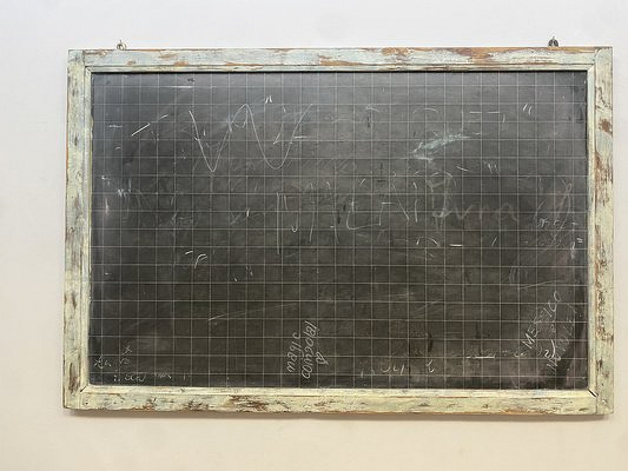 School blackbord, 1950s 1