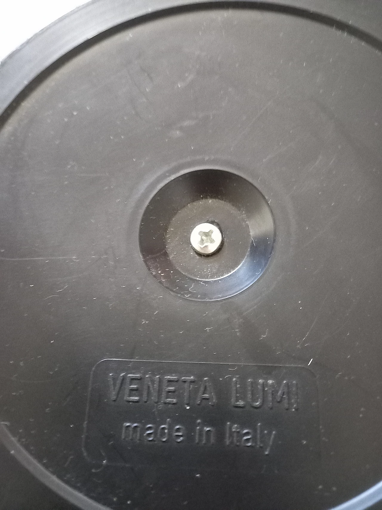 Lampada da tavolo in metallo di Veneta Lumi, anni '90 6