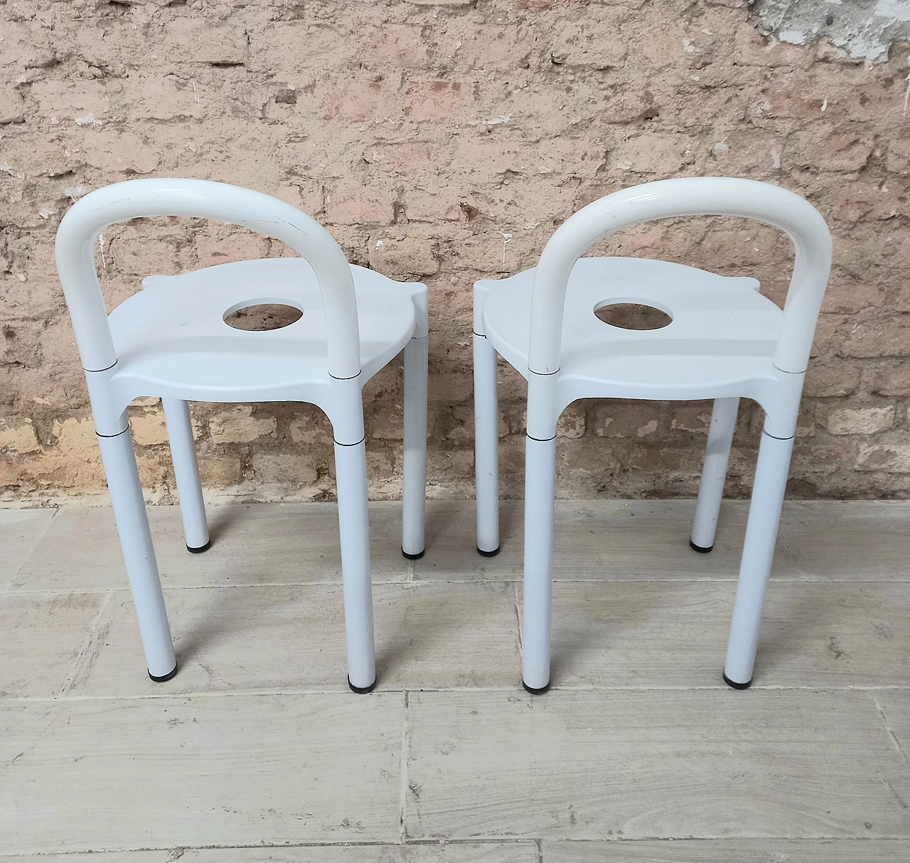 Coppia di Sedie Polo di Anna Castelli Ferrieri per Kartell, 1995 3