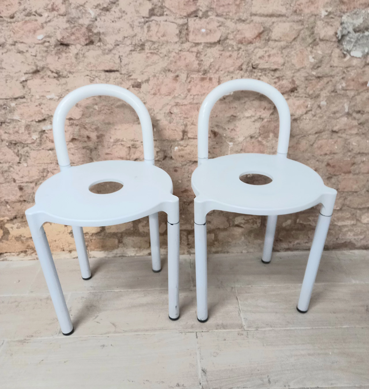 Coppia di Sedie Polo di Anna Castelli Ferrieri per Kartell, 1995 4