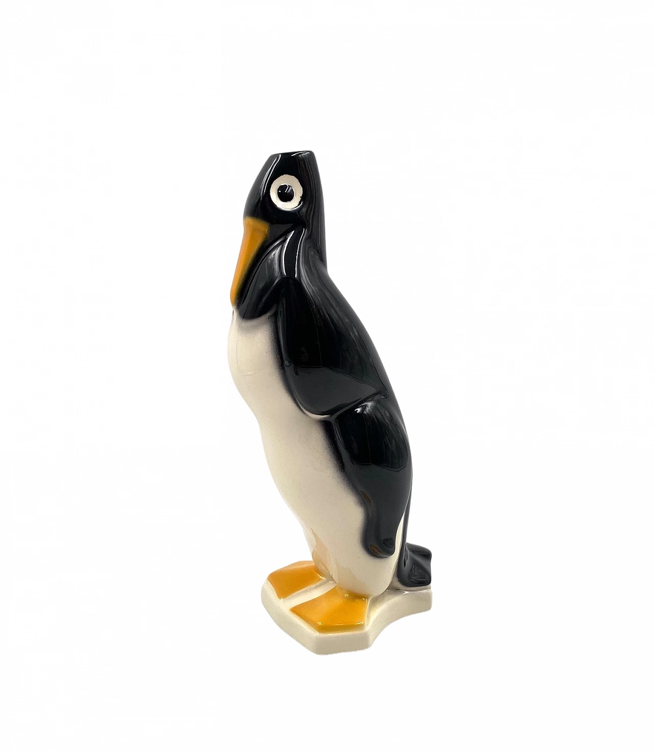 Saint Clement ceramic solifleur vase, 1920s 1