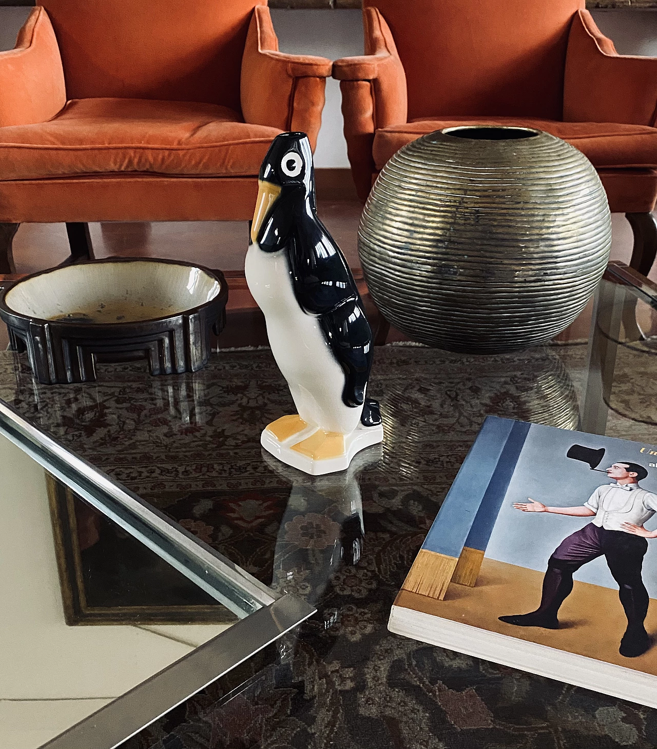 Saint Clement ceramic solifleur vase, 1920s 4