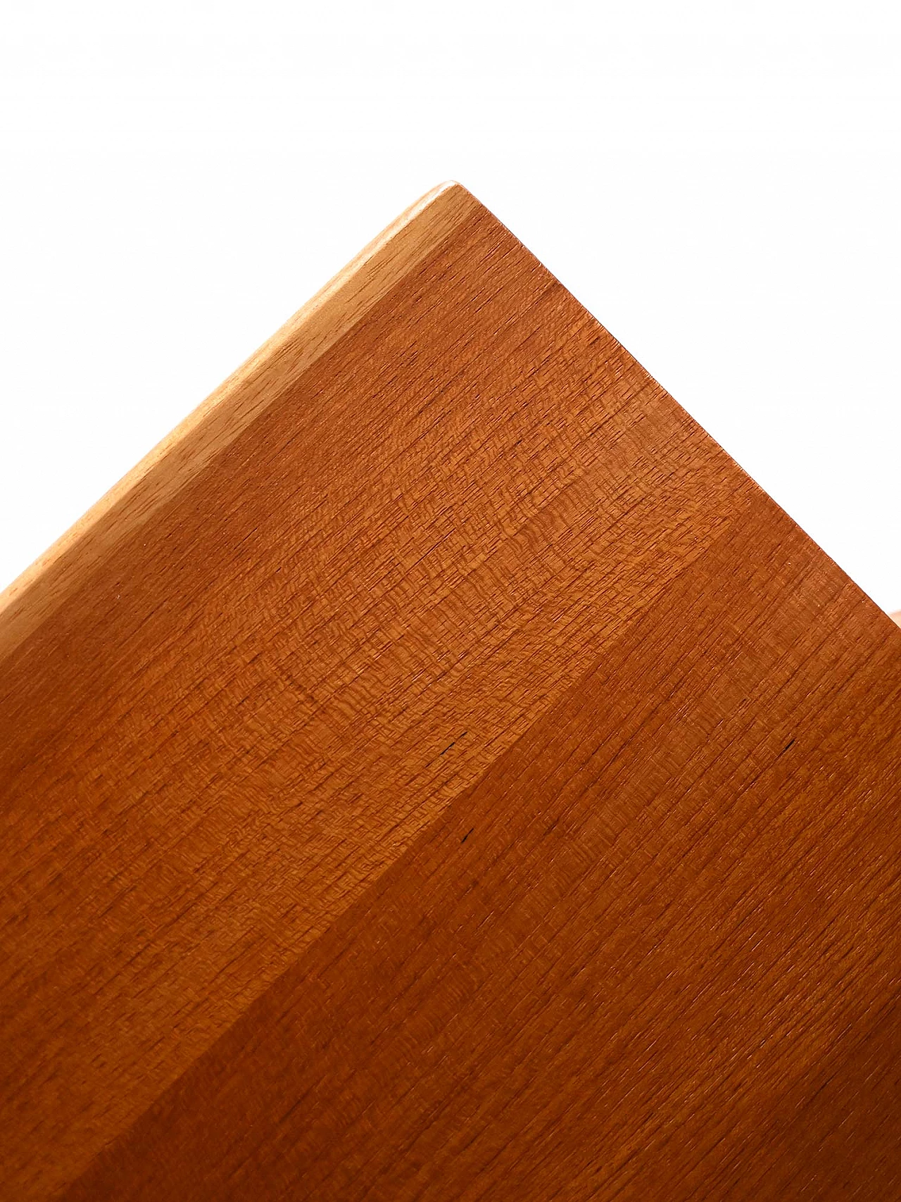 Libreria svedese in teak con ante scorrevoli, anni '60 6