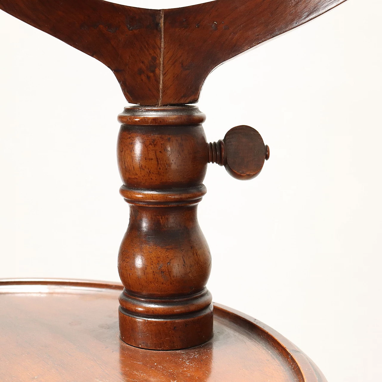 Louis Philippe walnut vanity table, mid-19th century 4