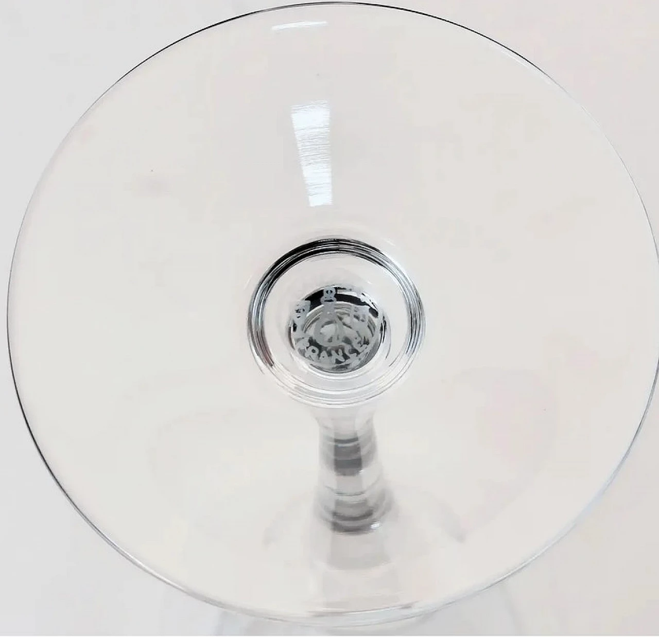 Coppia di bicchieri da champagne in cristallo di Baccarat 6