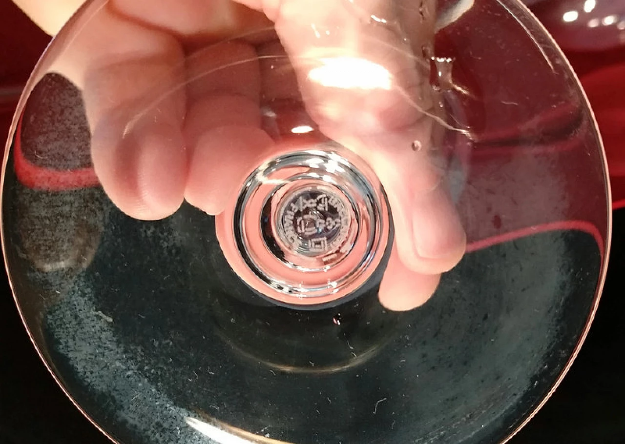 6 Bicchieri da champagne in cristallo di Baccarat 7