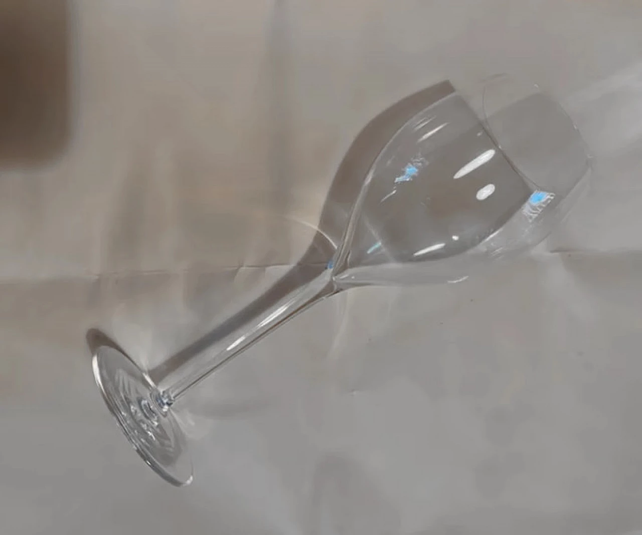 6 Bicchieri da champagne in cristallo di Baccarat 8