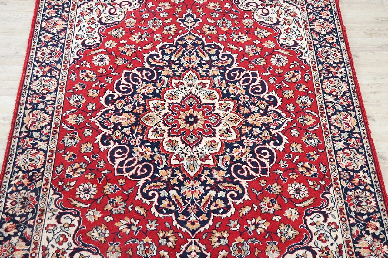Persian Kashan wool carpet, 1980s 4