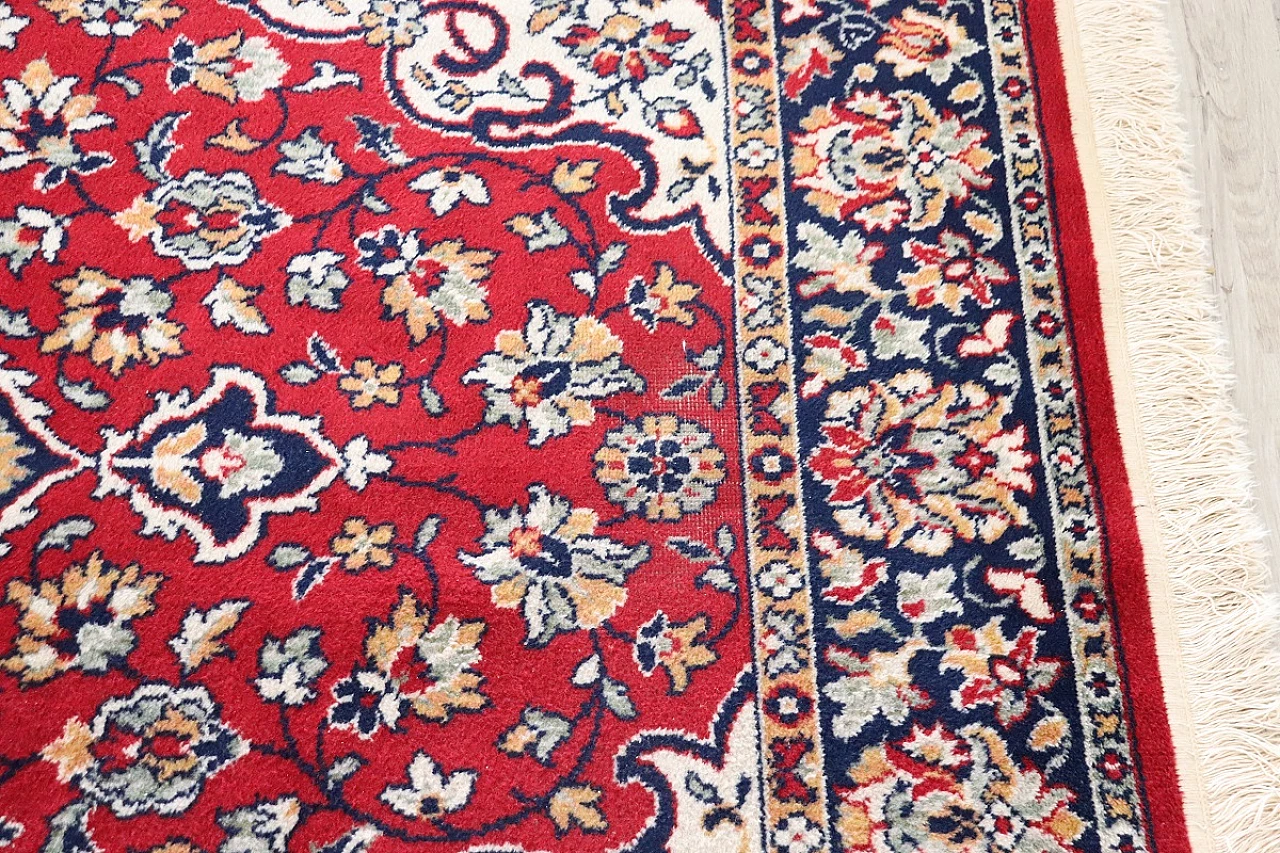 Persian Kashan wool carpet, 1980s 7