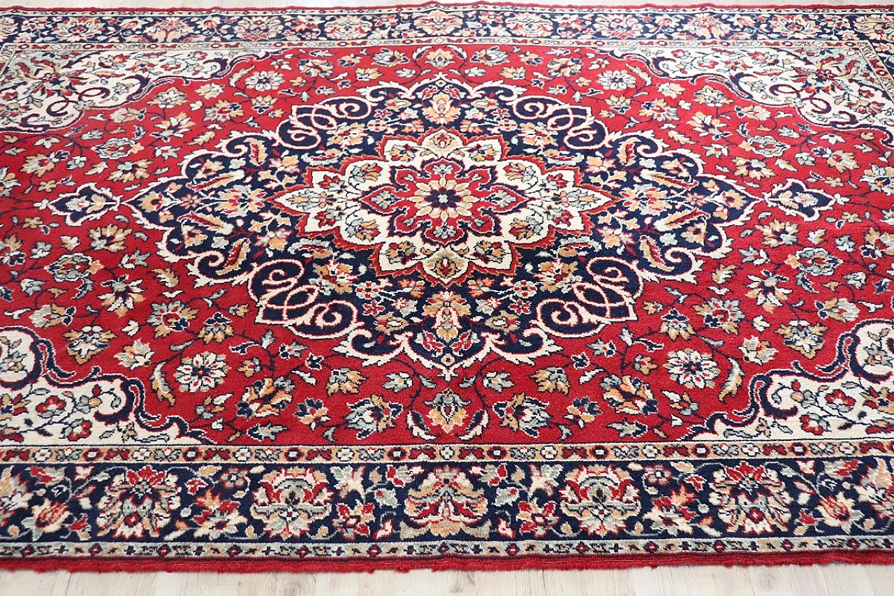 Persian Kashan wool carpet, 1980s 8