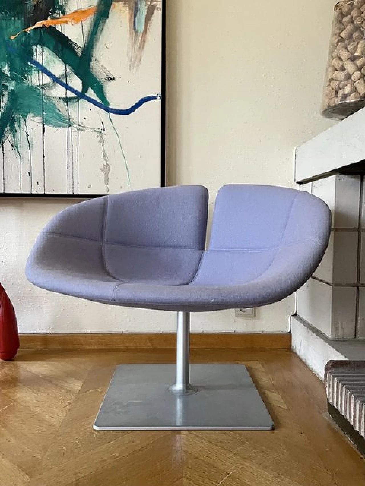 Swivel armchair FJORD J by Patricia Urquiola for Moroso, 2000s 1