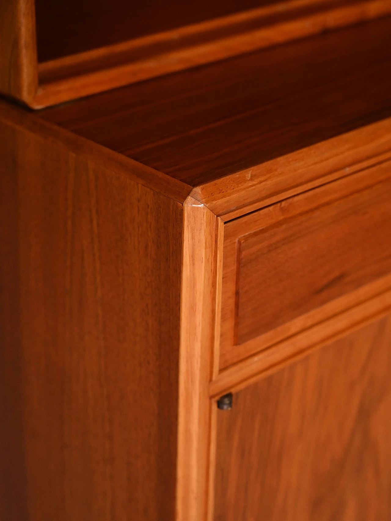 Libreria nordica in teak, anni '60 10