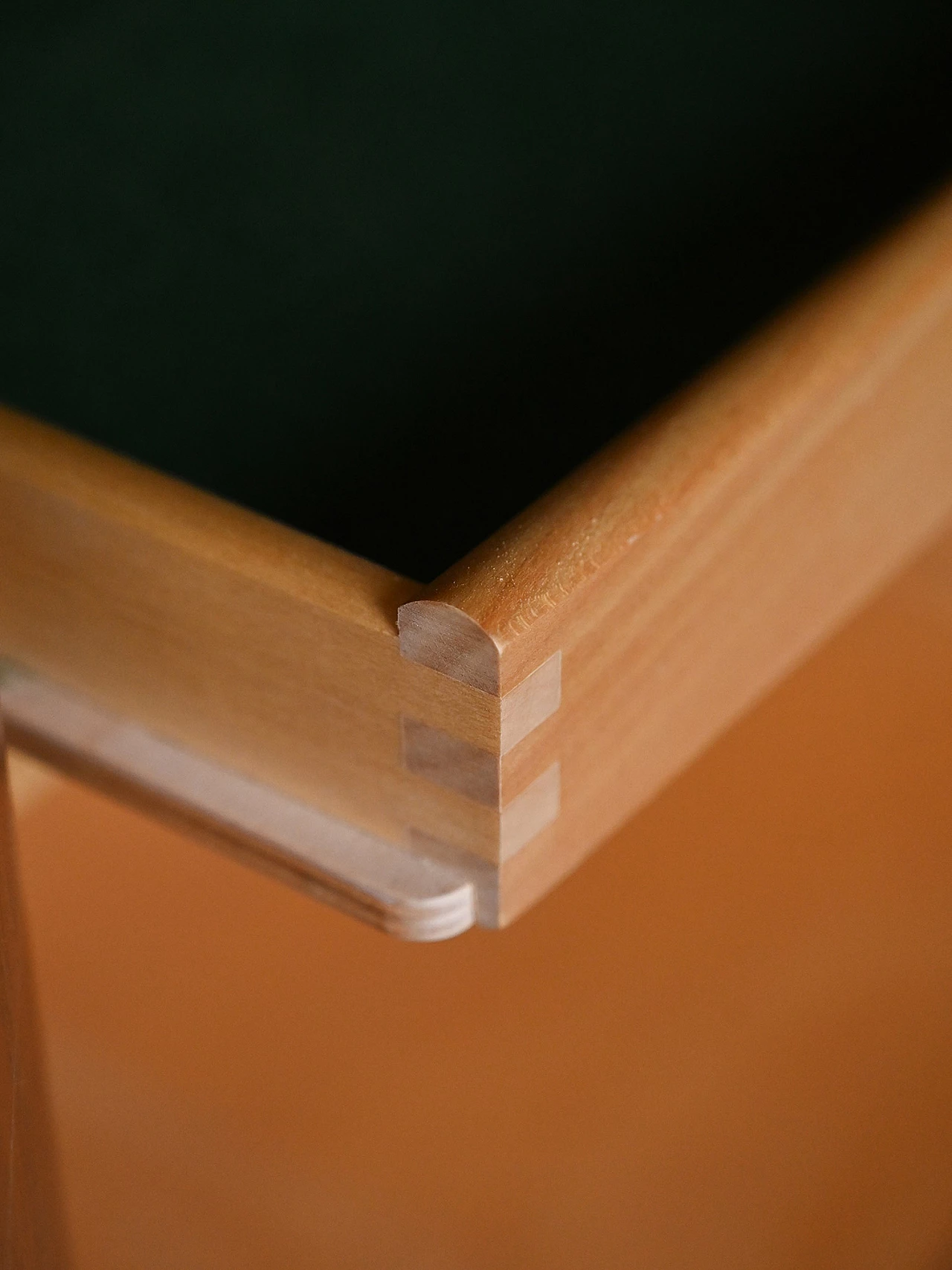 Libreria in teak con mobiletto, anni '70 9