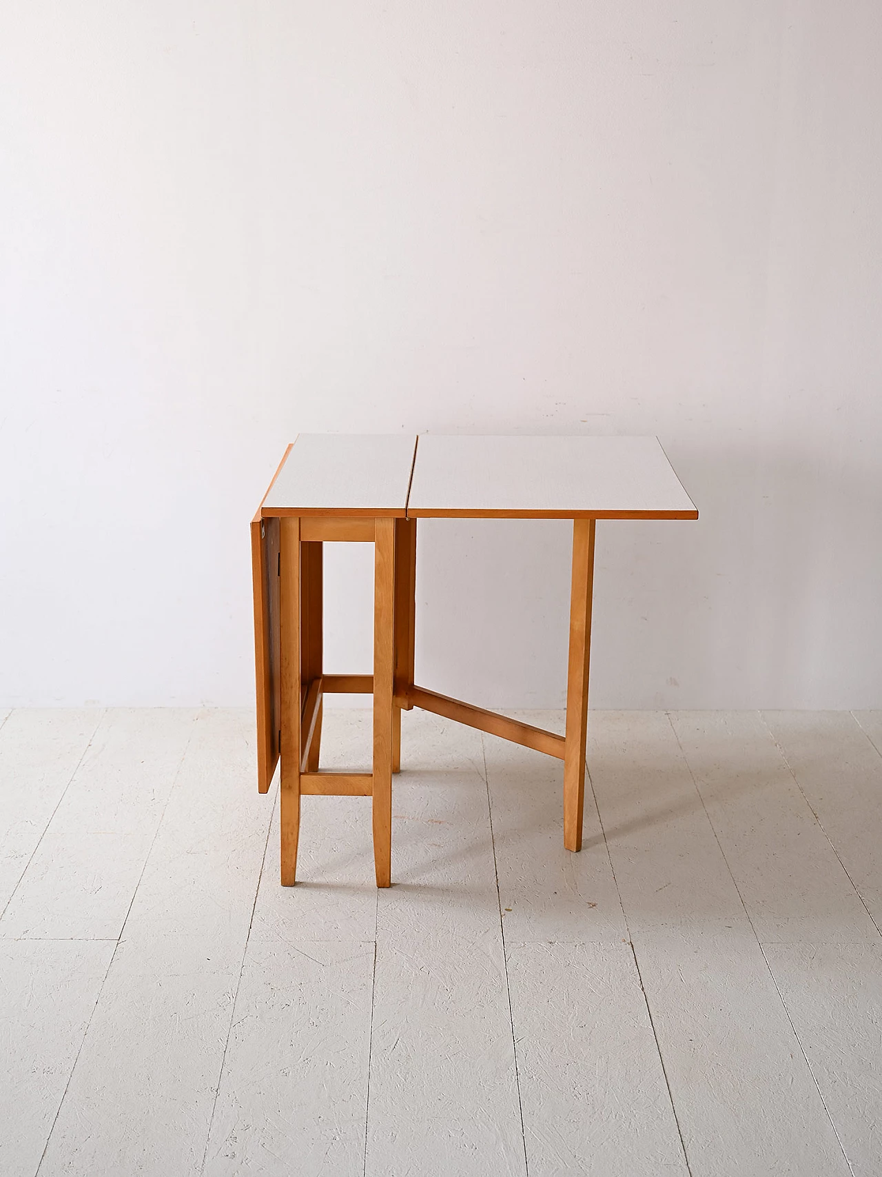 Extendable teak table with formica top, 1960s 4