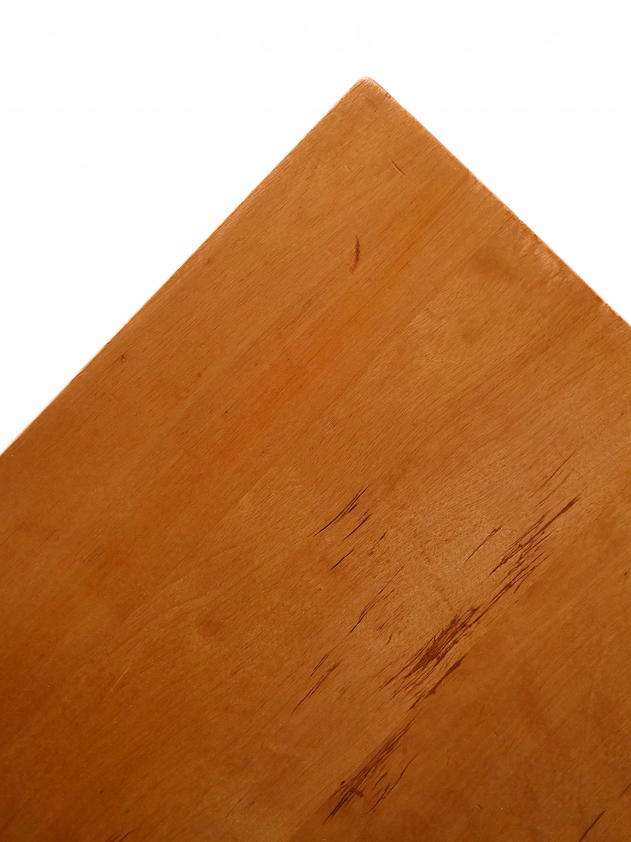 Birchwood bookcase with double support, 1960s 5