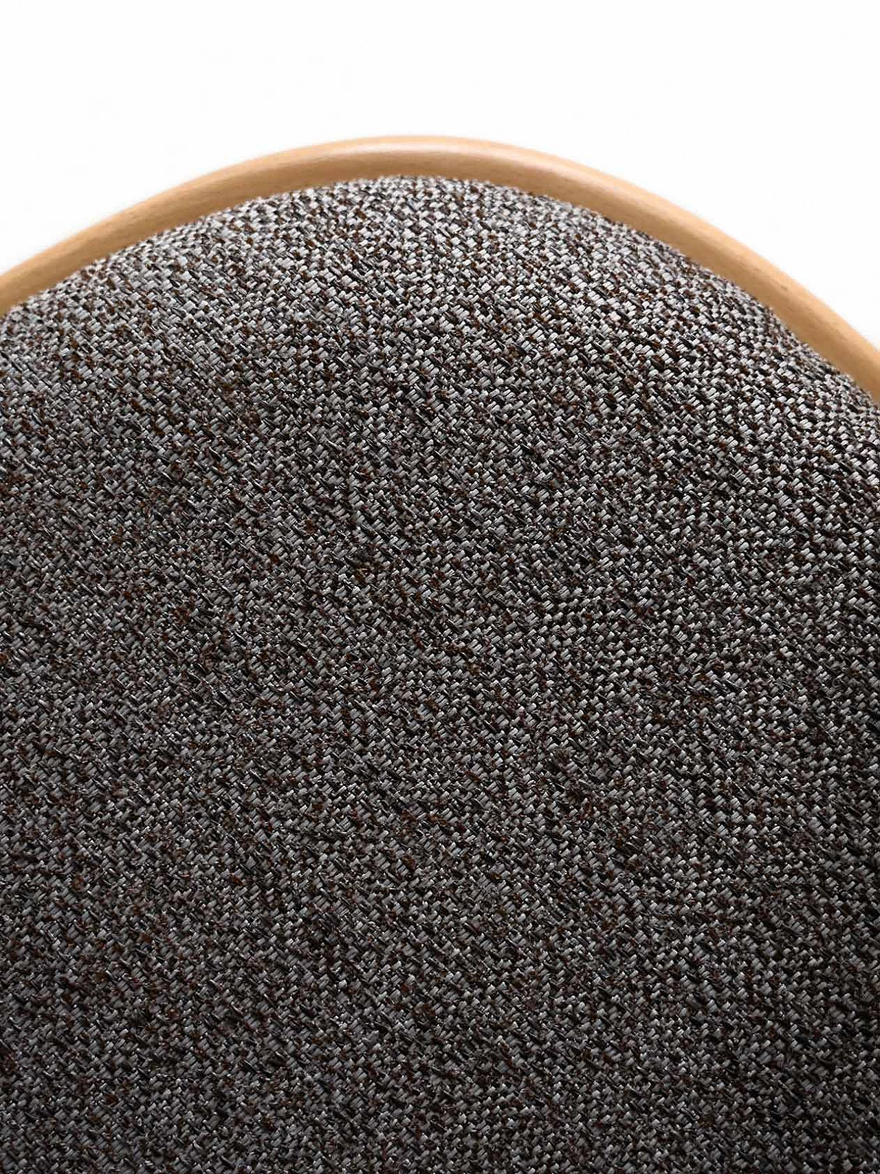 6 Sedie Wien in legno di faggio con seduta imbottita, anni '60 6