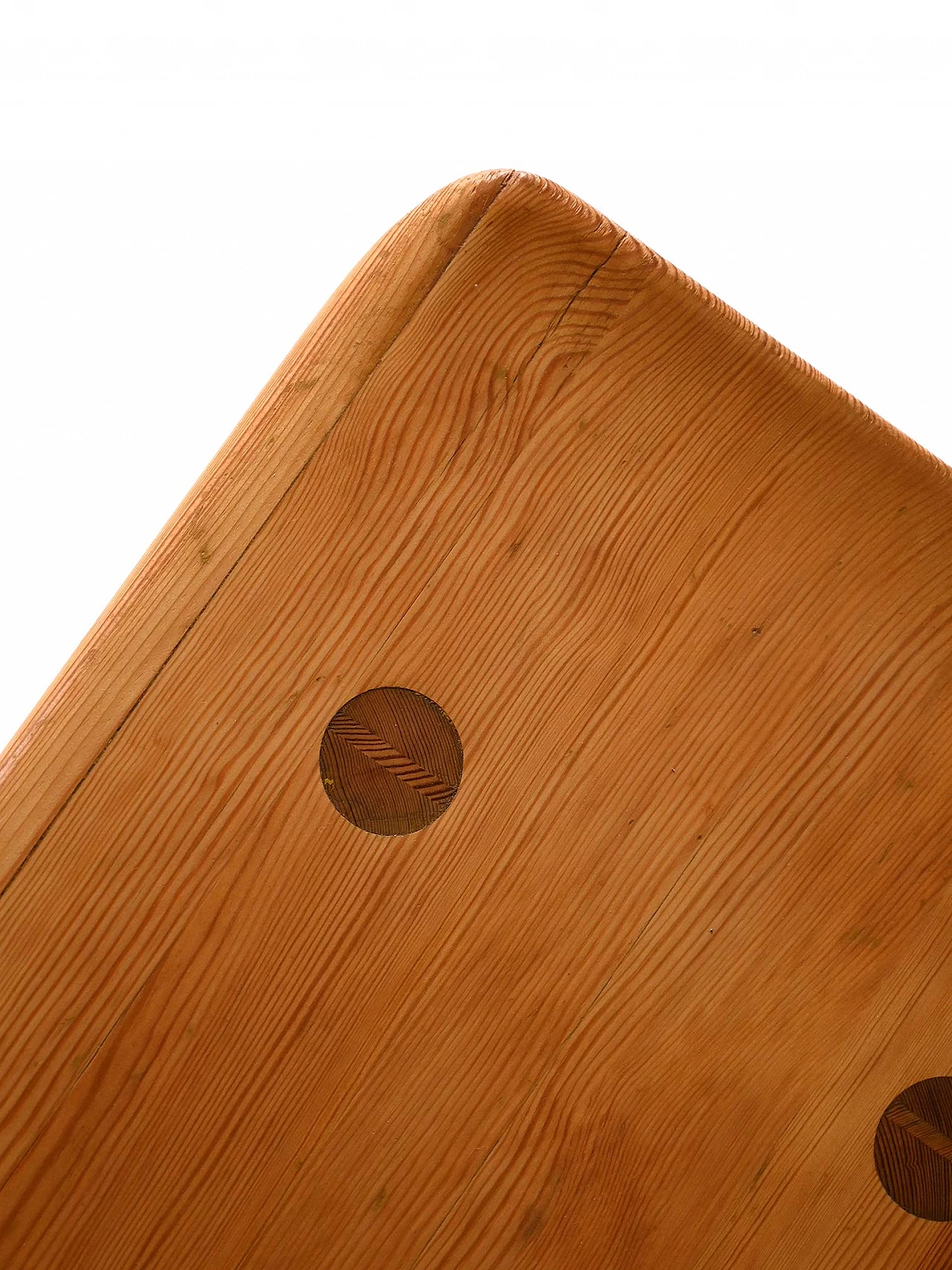 Wooden bench Visingsö by Carl Malmsten for Svensk Fur, 1960s 5