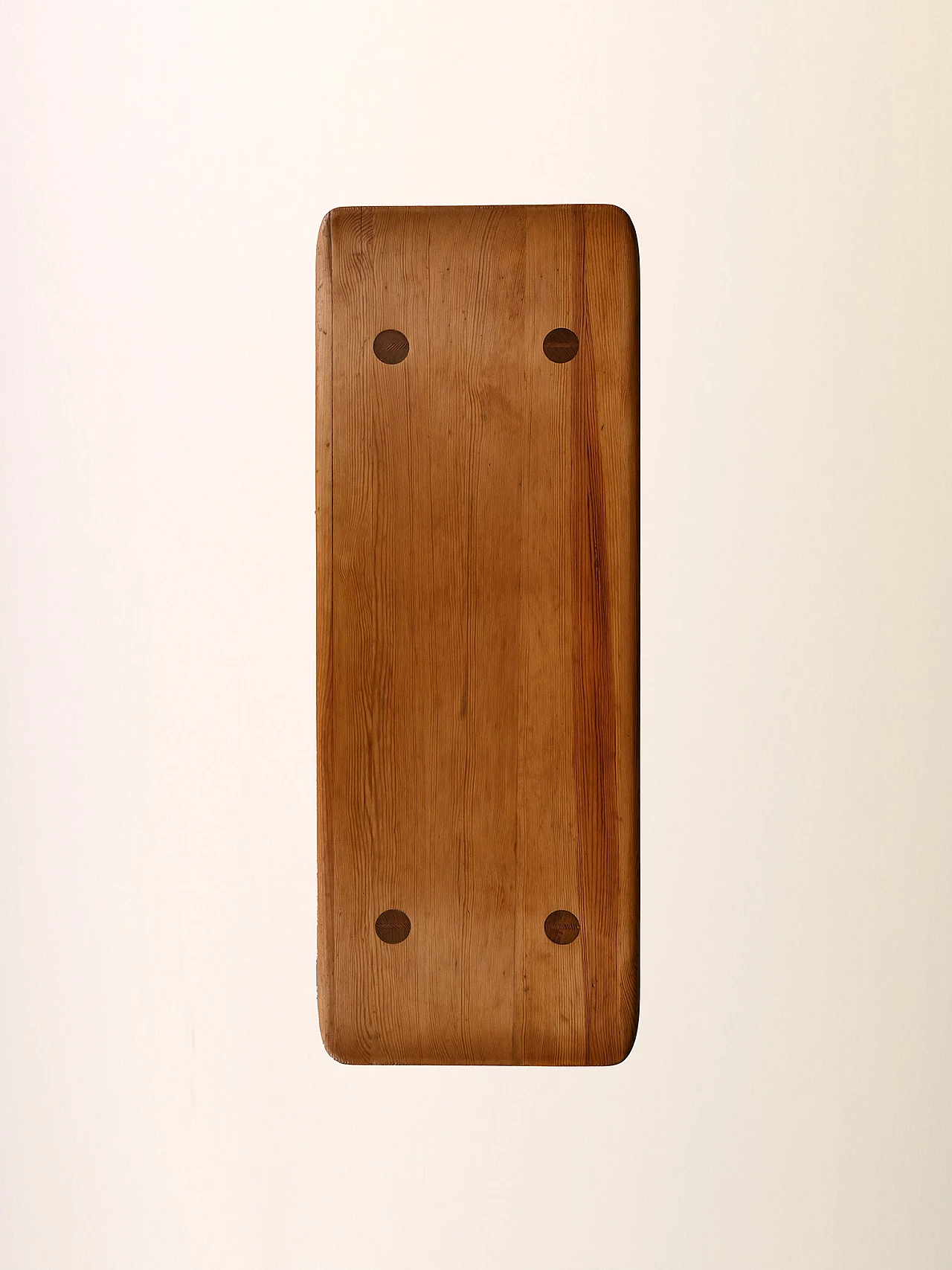 Wooden bench Visingsö by Carl Malmsten for Svensk Fur, 1960s 8