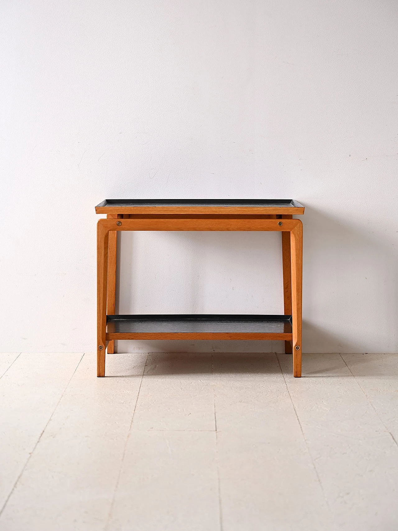 Oak double-top coffee table, 1960s 3