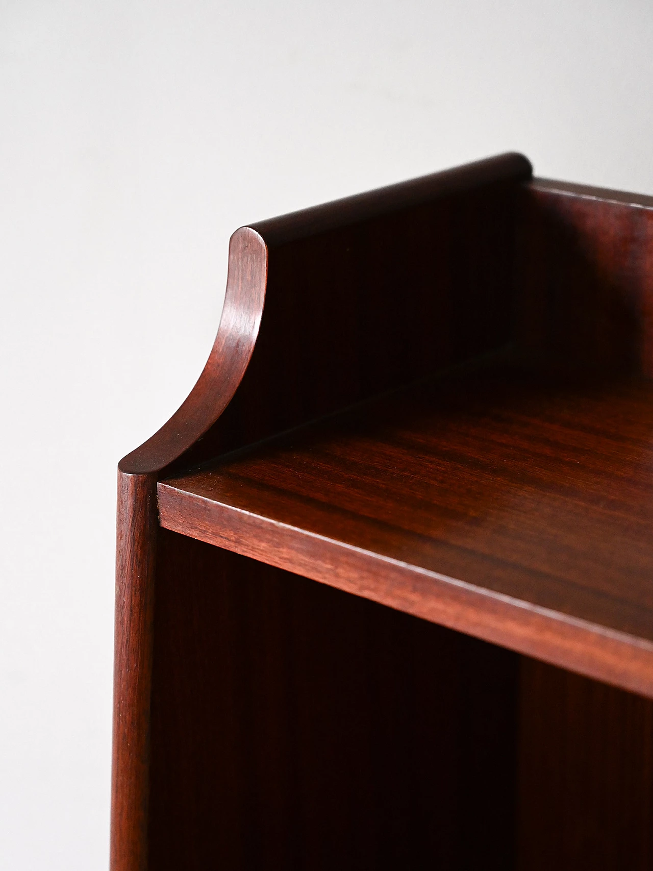 Libreria scandinava in mogano, anni '60 5