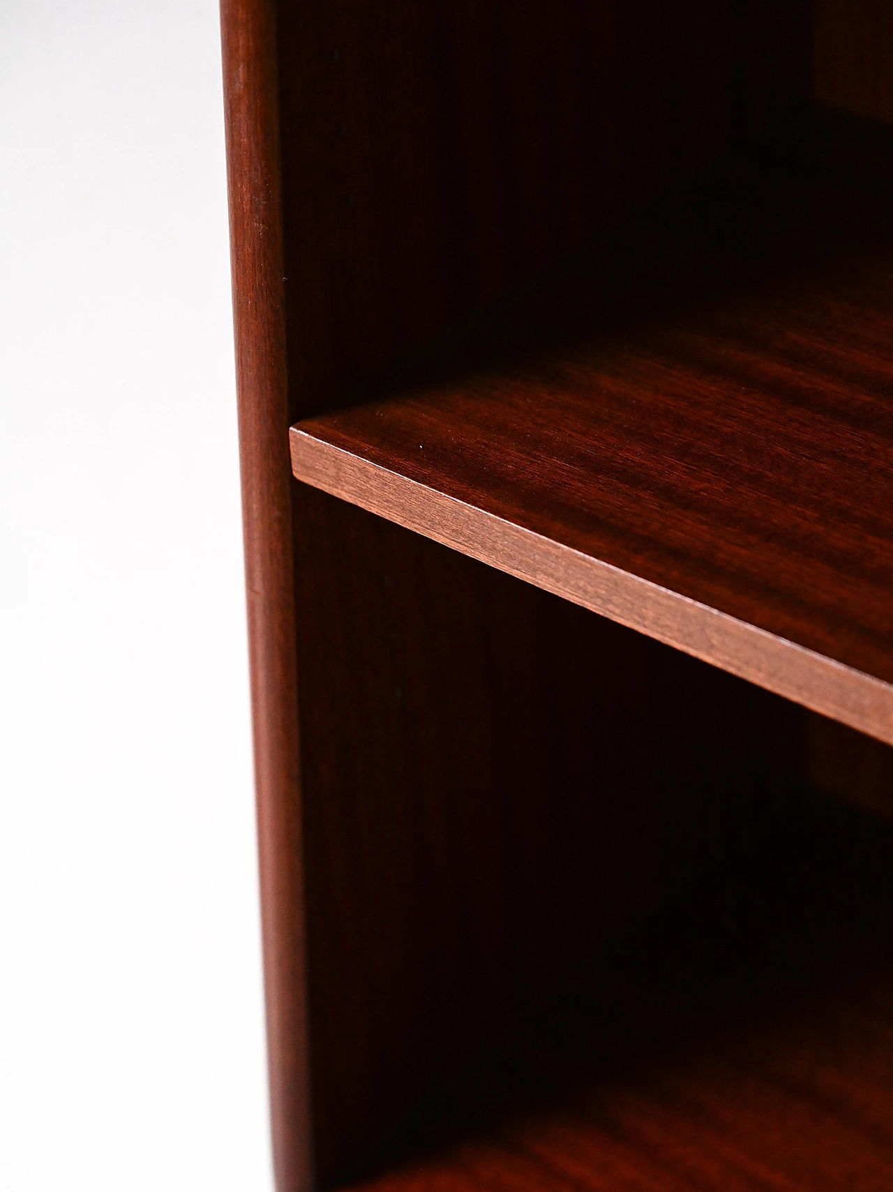 Libreria scandinava in mogano, anni '60 6