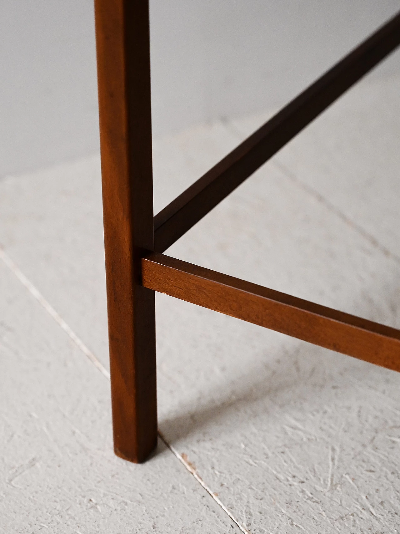 Pair of Scandinavian wooden nesting tables, 1960s 7