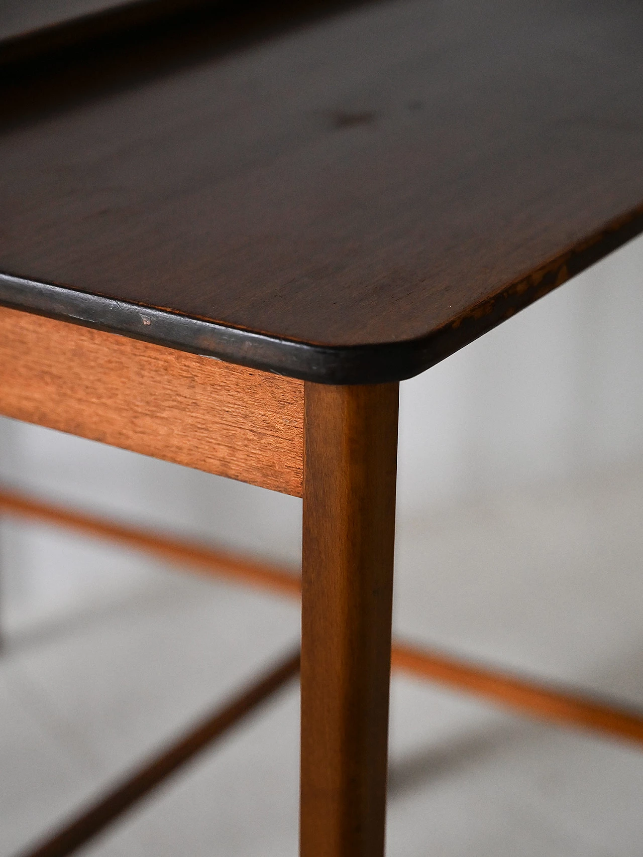 Pair of Scandinavian wooden nesting tables, 1960s 9