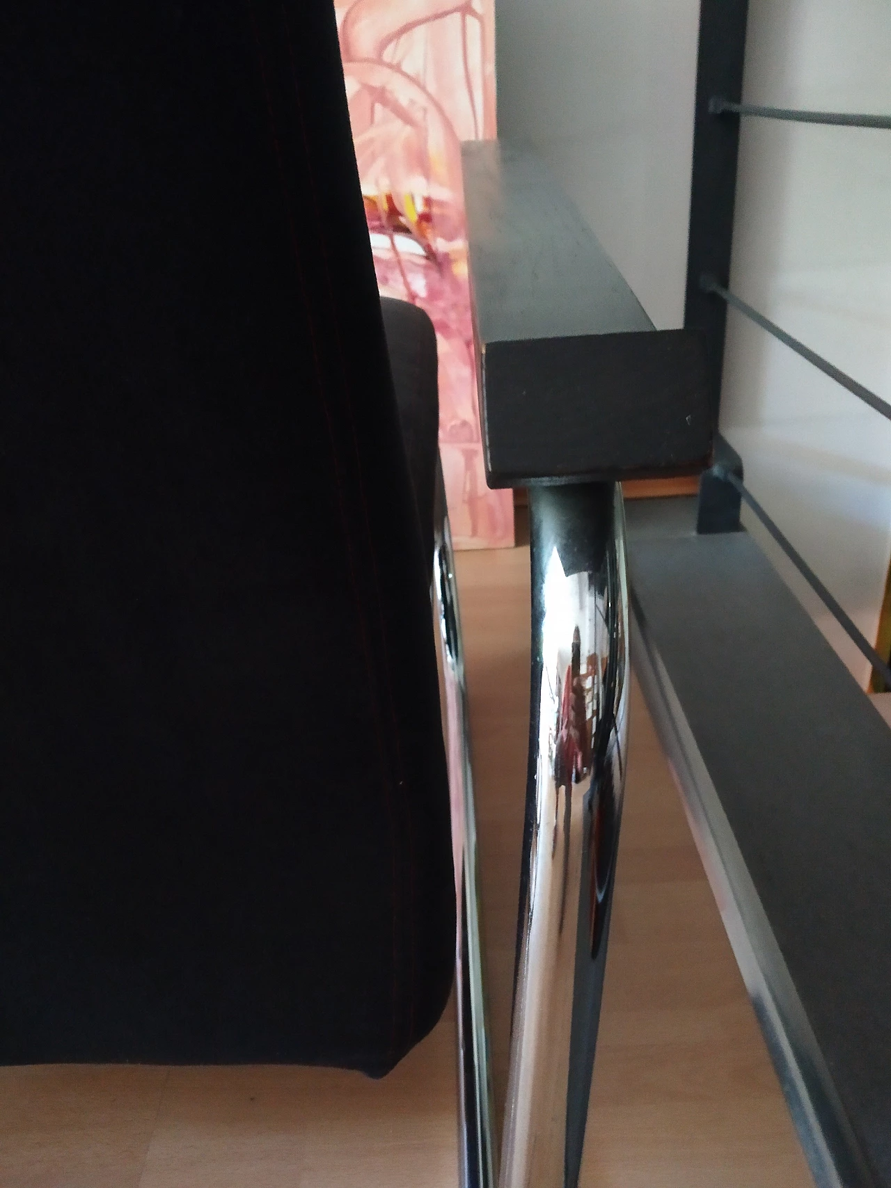 Coppia di poltrone Gipsy in tessuto antracite di Felicerossi 26