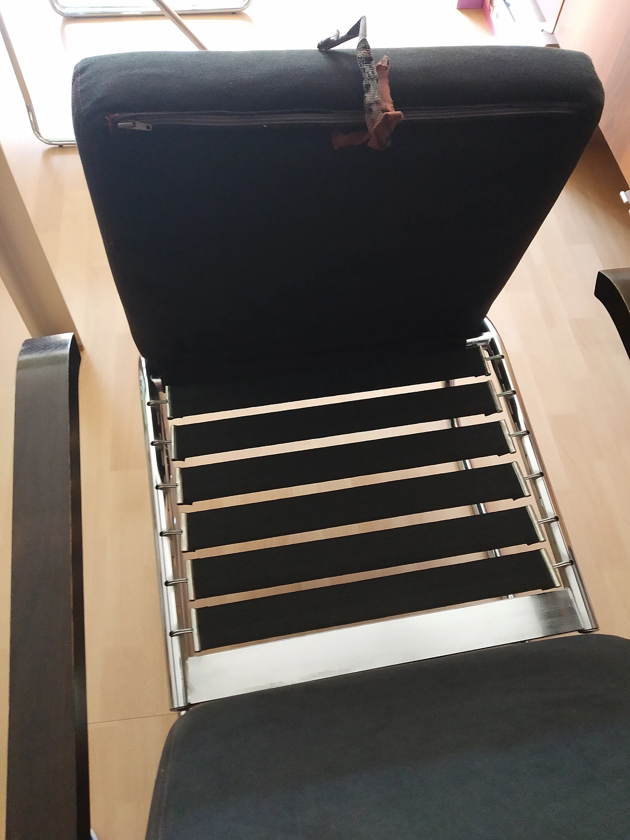 Coppia di poltrone Gipsy in tessuto antracite di Felicerossi 44