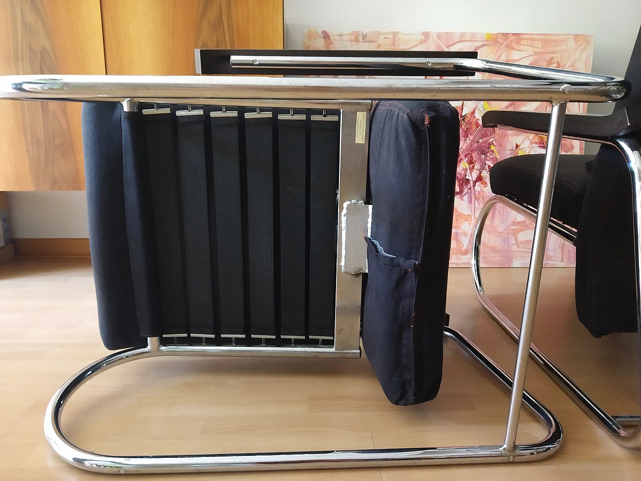 Coppia di poltrone Gipsy in tessuto antracite di Felicerossi 49