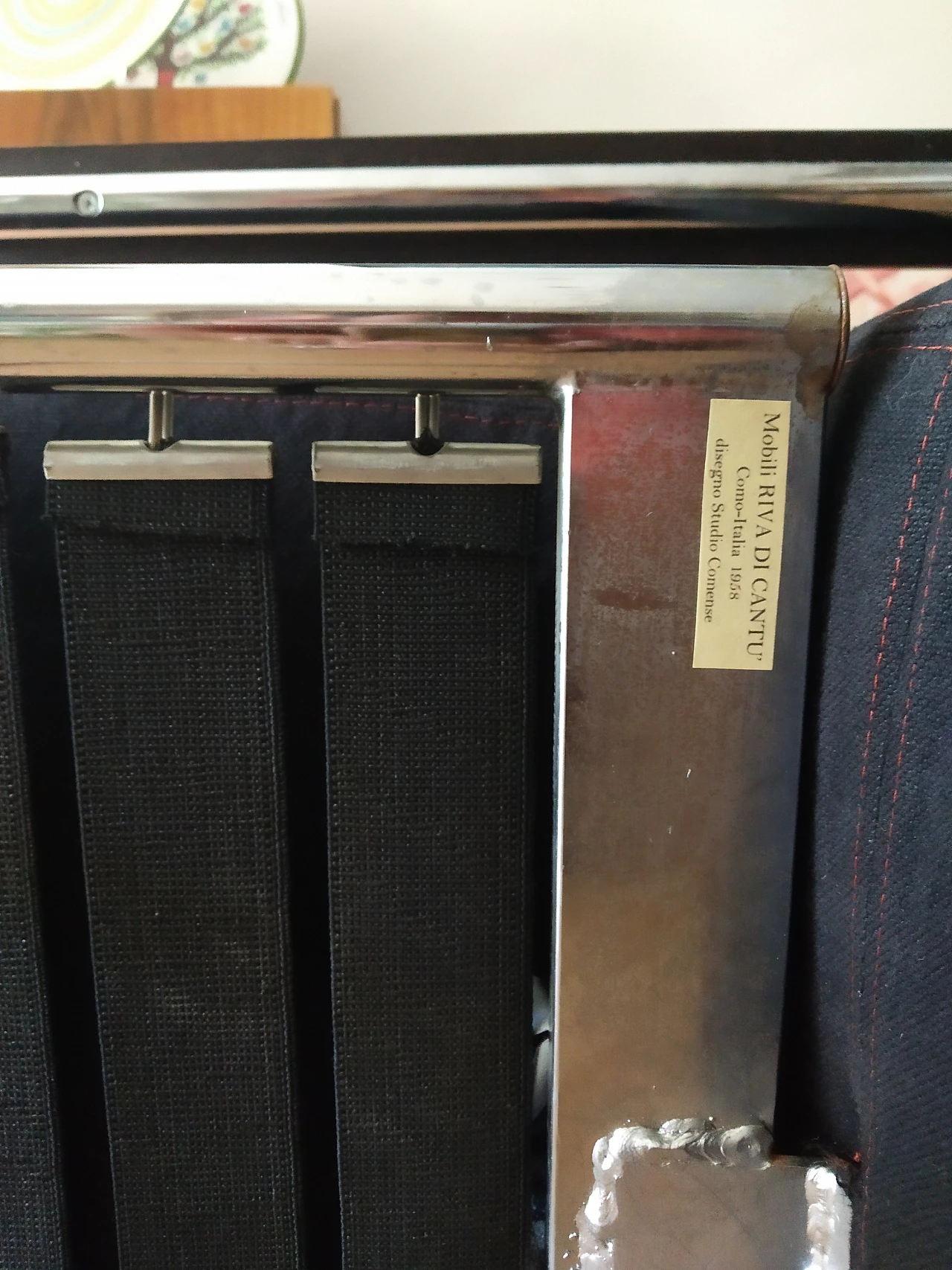 Coppia di poltrone Gipsy in tessuto antracite di Felicerossi 54