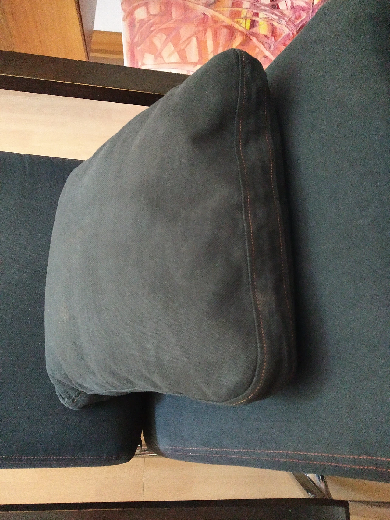 Coppia di poltrone Gipsy in tessuto antracite di Felicerossi 94