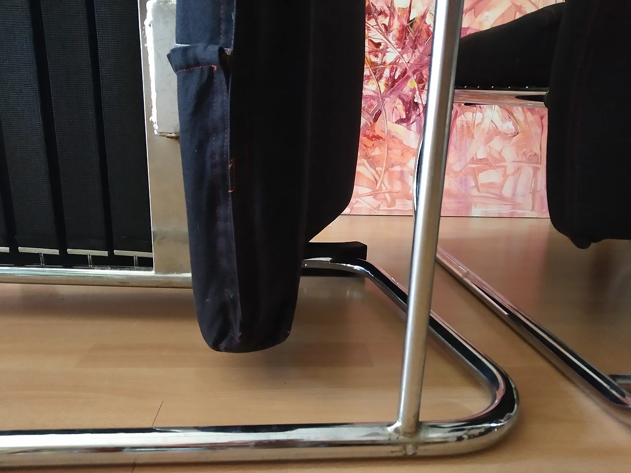 Coppia di poltrone Gipsy in tessuto antracite di Felicerossi 100