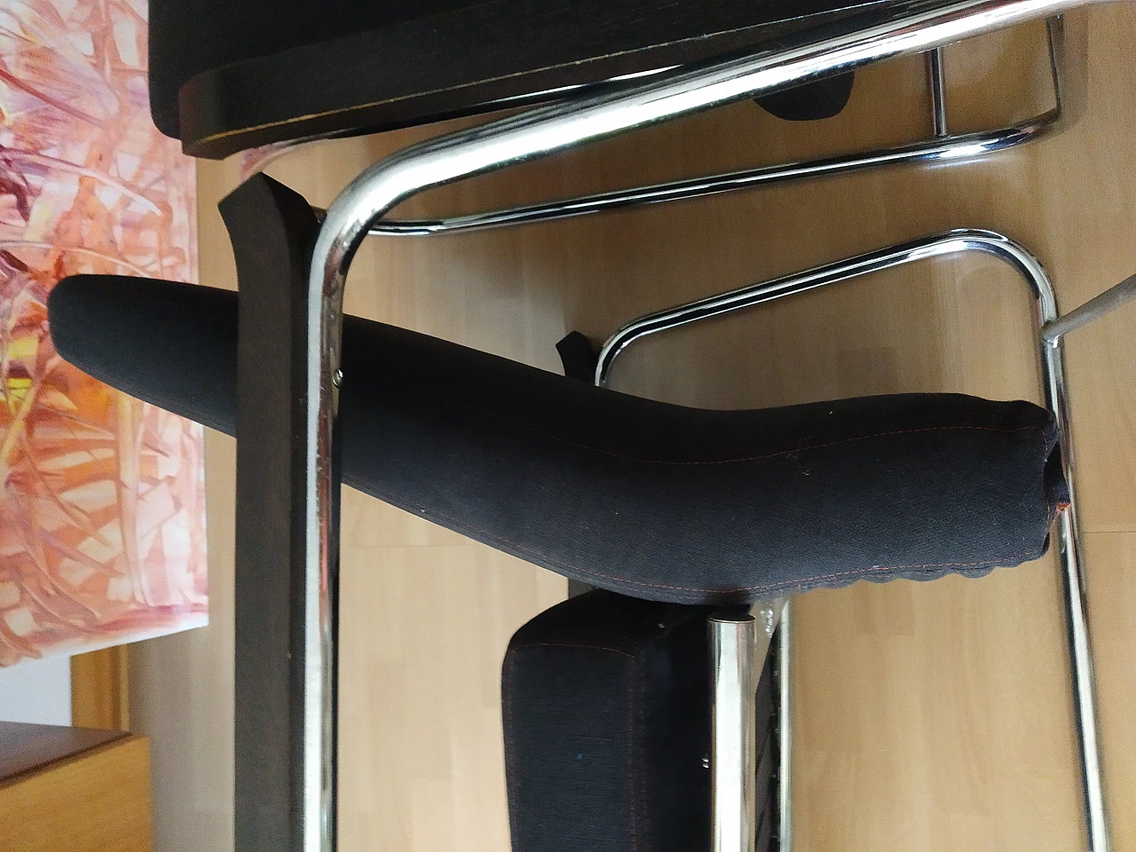 Coppia di poltrone Gipsy in tessuto antracite di Felicerossi 105