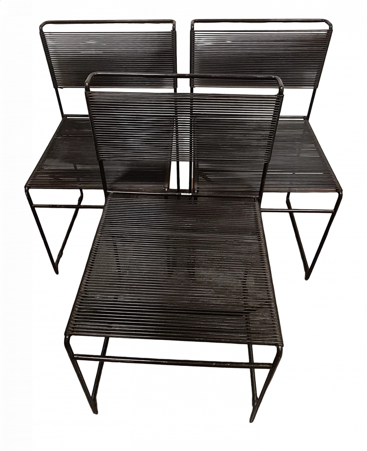 3 Spaghetti chairs by Giandomenico Belotti for Fly Line, 1970s 7