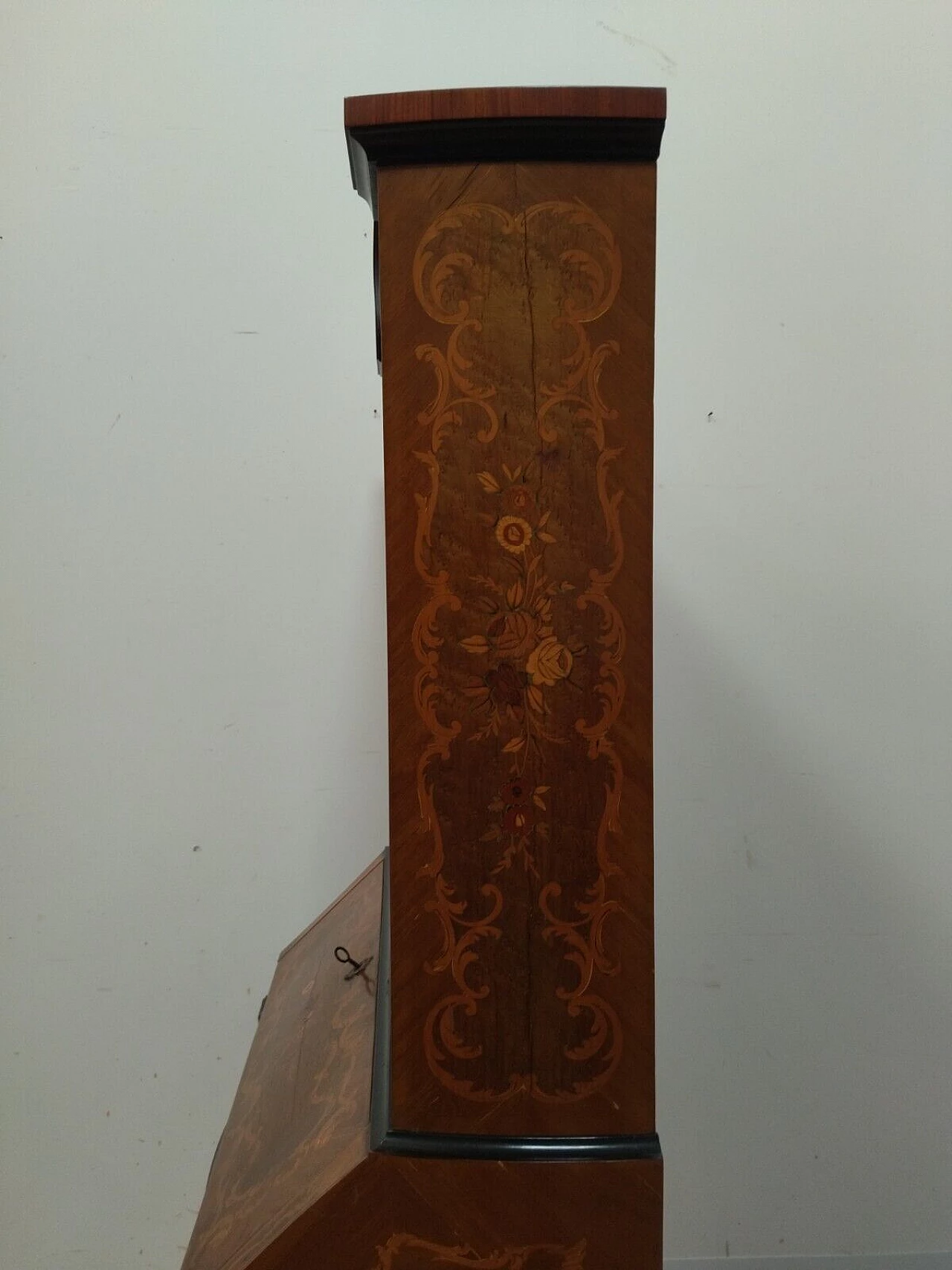 Inlaid walnut trumeau, early 20th century 18