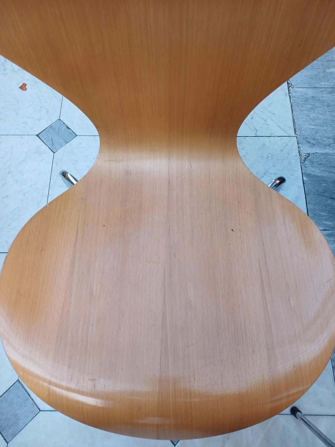 4 Sedie Serie 7 in legno di  Arne Jacobsen per Fritz Hansen, 1992 11