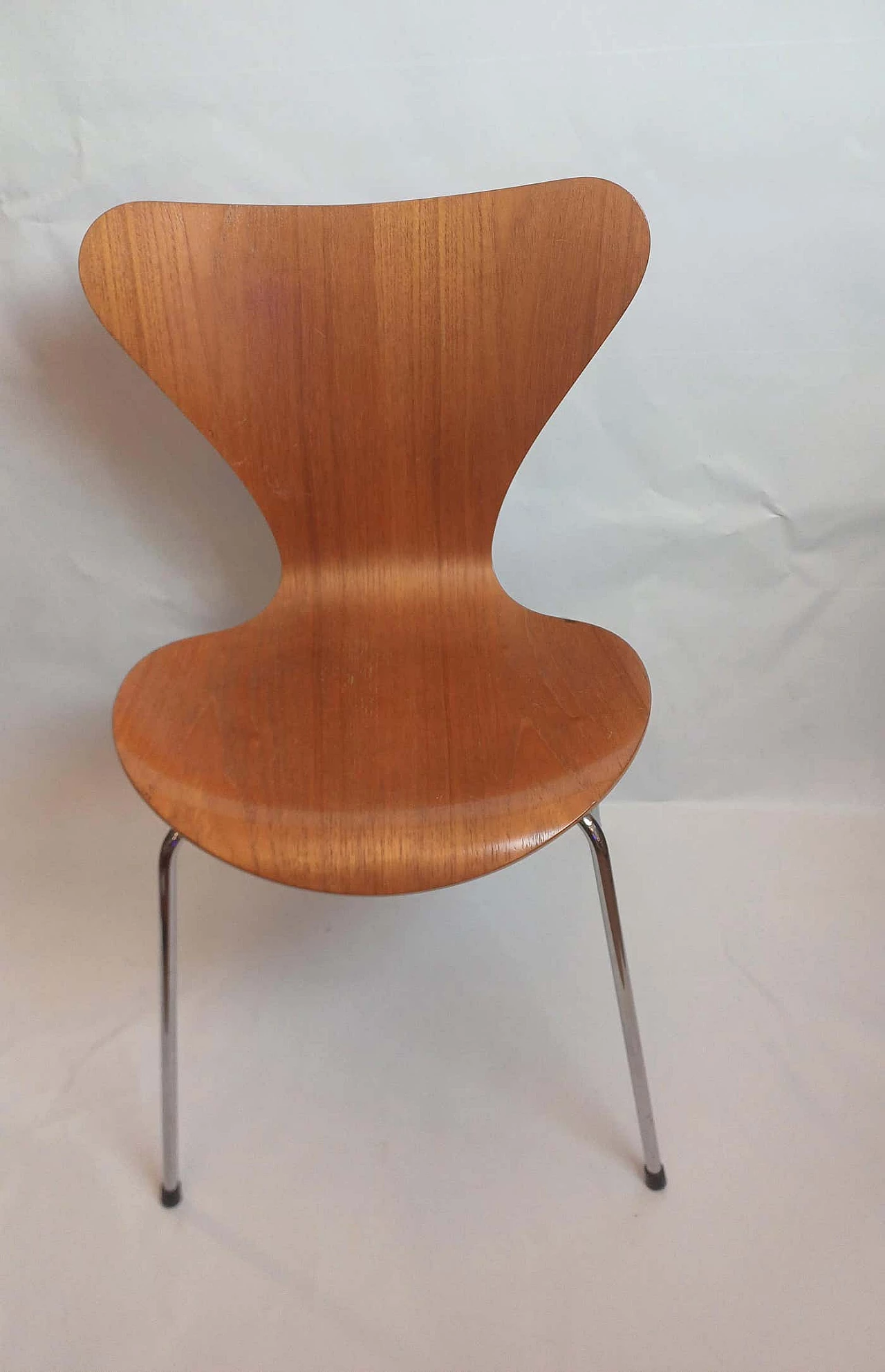 Sedia Serie 7 in legno di Arne Jacobsen per Fritz Hansen, 1992 3