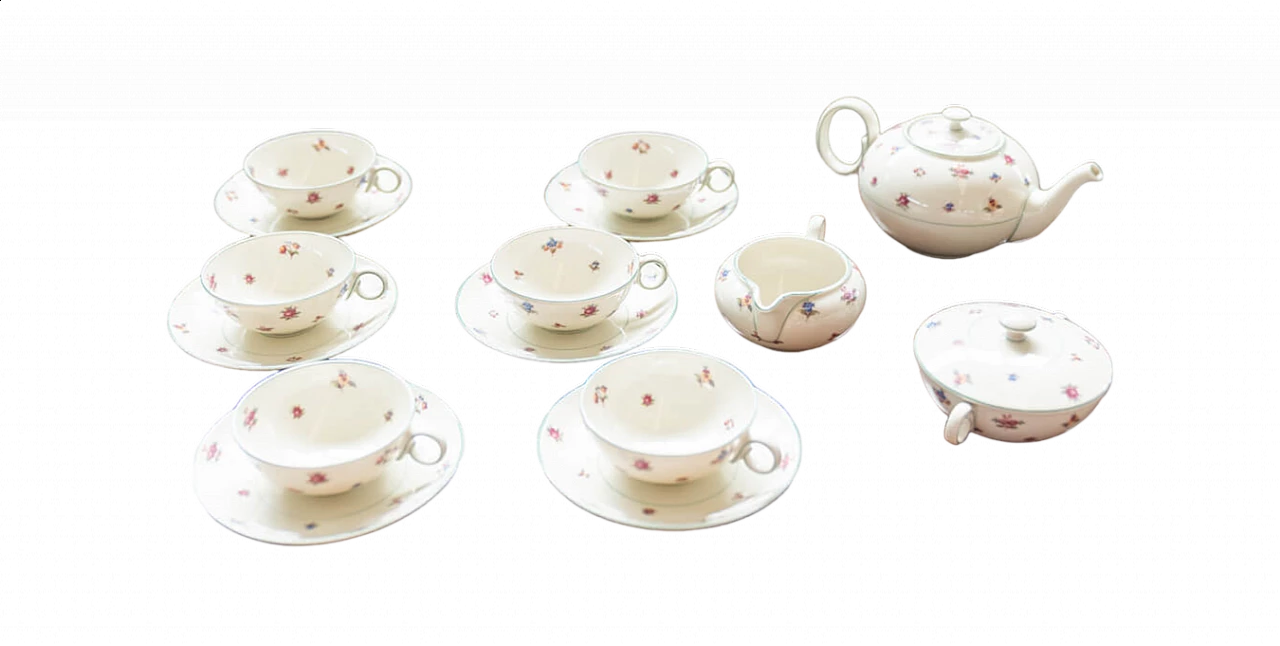 Bohemia Royal Ivory ceramic tea and coffee service, 1930s 15