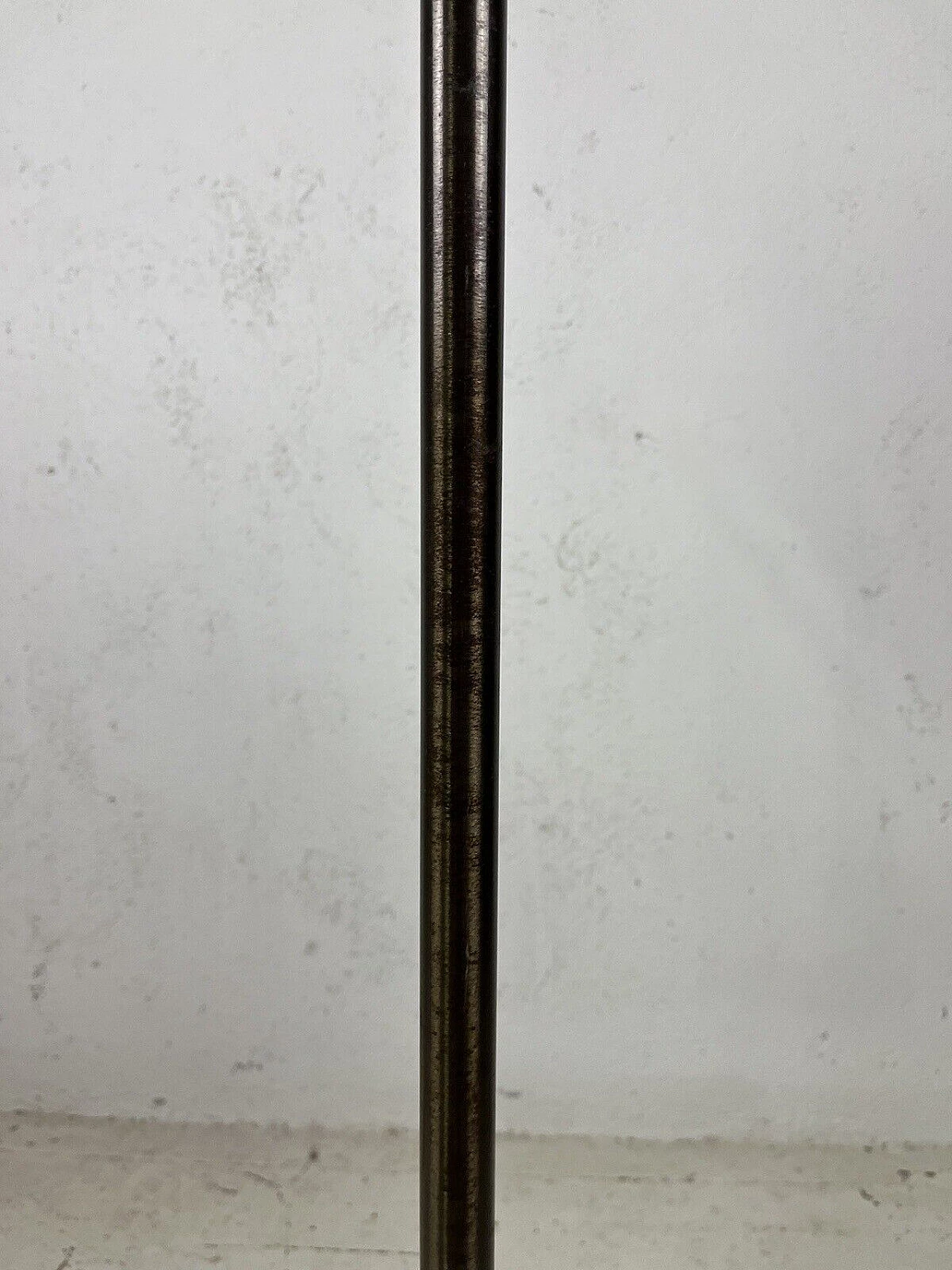 Marble, brass and glass floor lamp, 1950s 11