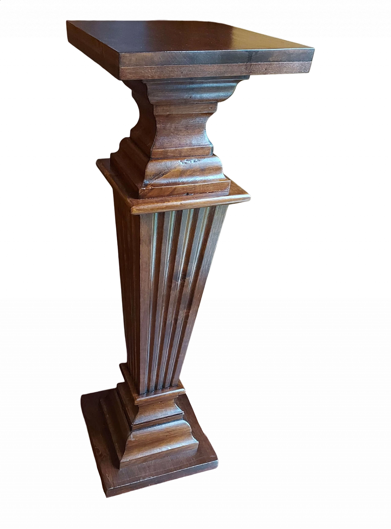 Colonna stile Neoclassico in legno, anni '50 6